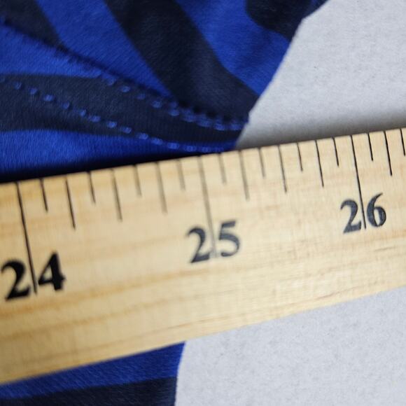 Nike Logo Polo Shirt Size XXL Stripe Dri-Fit Stretch Golf Performance CU9858-455 - Picture 9 of 11